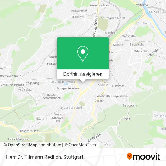 Herr Dr. Tilmann Redlich Karte