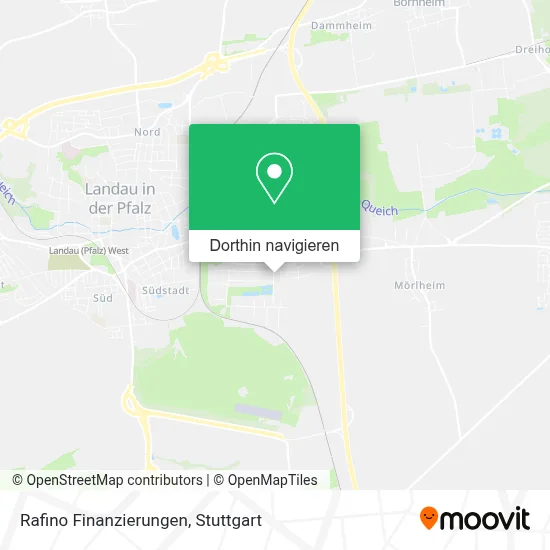 Rafino Finanzierungen Karte