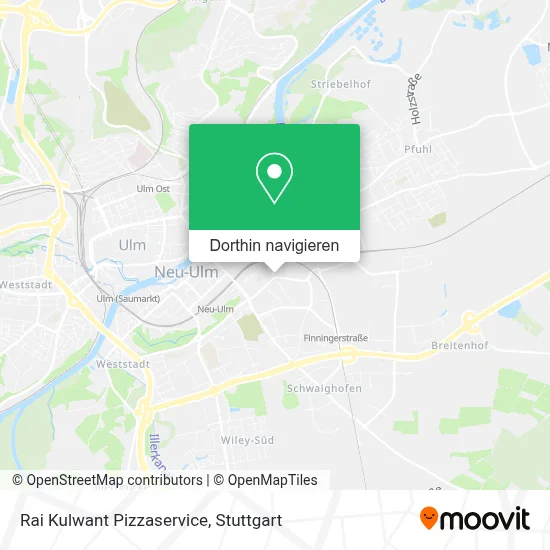 Rai Kulwant Pizzaservice Karte