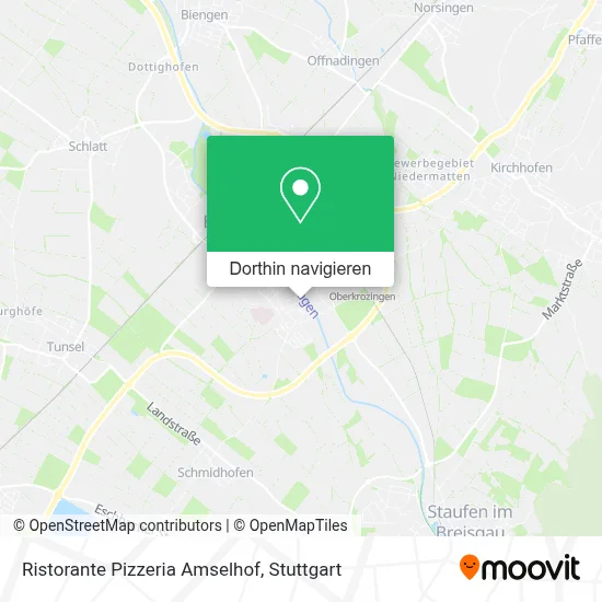 Ristorante Pizzeria Amselhof Karte
