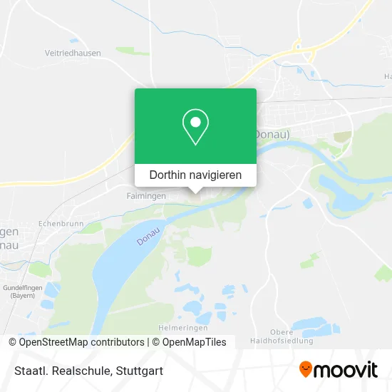 Staatl. Realschule Karte