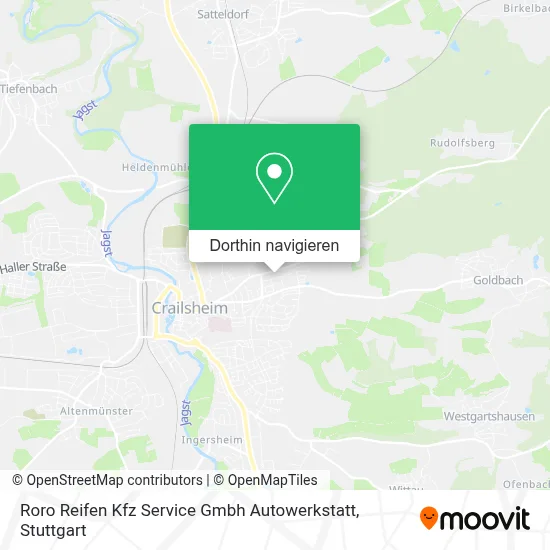 Roro Reifen Kfz Service Gmbh Autowerkstatt Karte