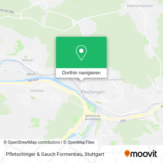 Pfletschinger & Gauch Formenbau Karte