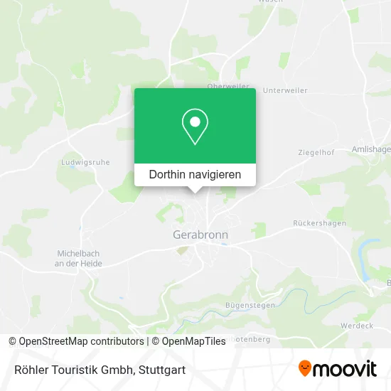 Röhler Touristik Gmbh Karte