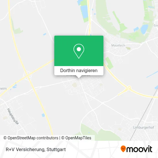 R+V Versicherung Karte