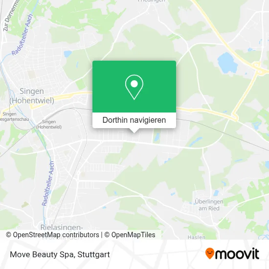 Move Beauty Spa Karte