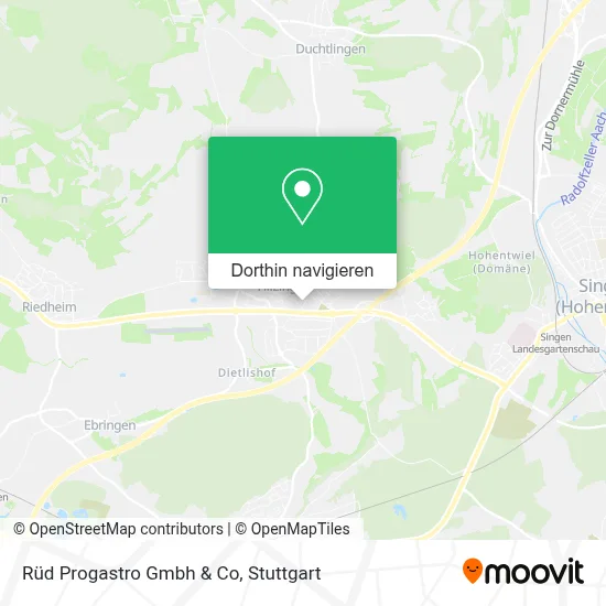 Rüd Progastro Gmbh & Co Karte