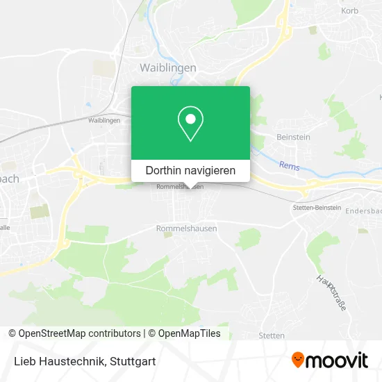 Lieb Haustechnik Karte