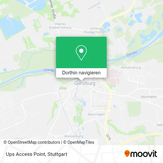 Ups Access Point Karte