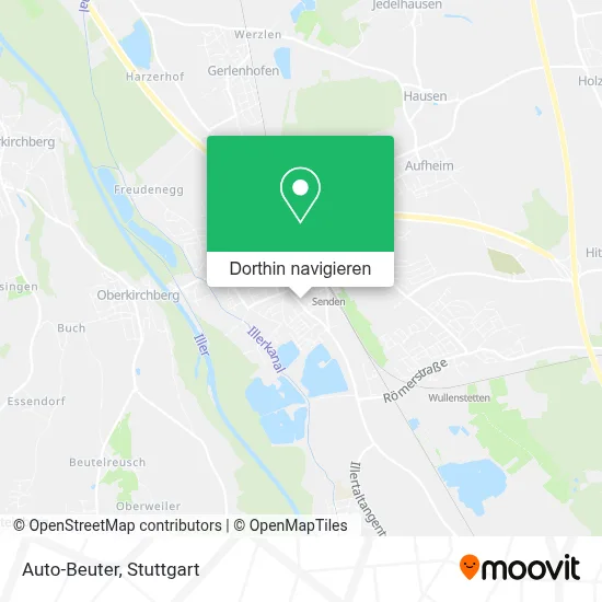 Auto-Beuter Karte