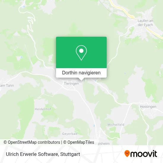 Ulrich Erwerle Software Karte