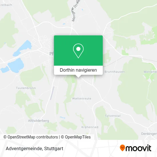 Adventgemeinde Karte