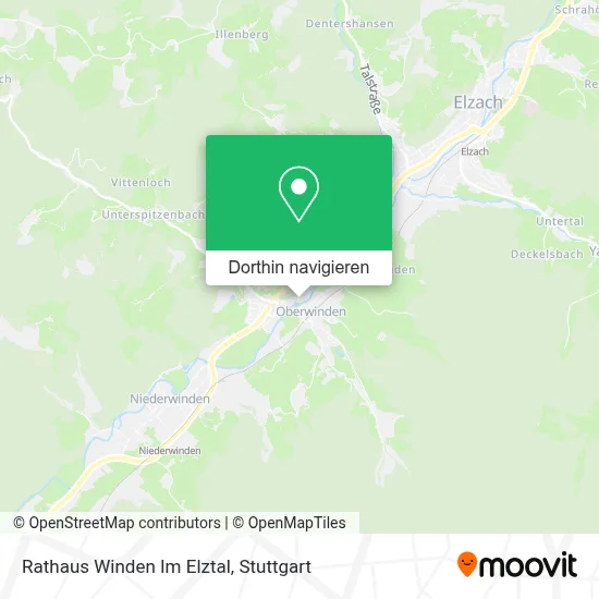 Rathaus Winden Im Elztal Karte