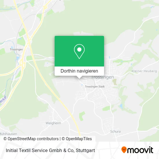 Initial Textil Service Gmbh & Co Karte