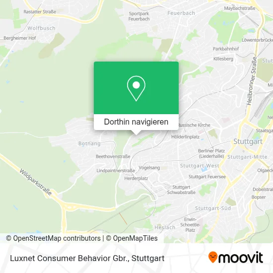 Luxnet Consumer Behavior Gbr. Karte