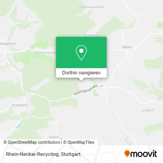 Rhein-Neckar-Recycling Karte