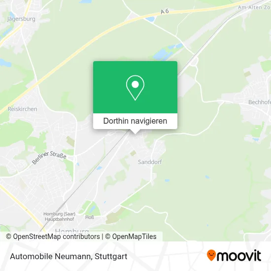 Automobile Neumann Karte