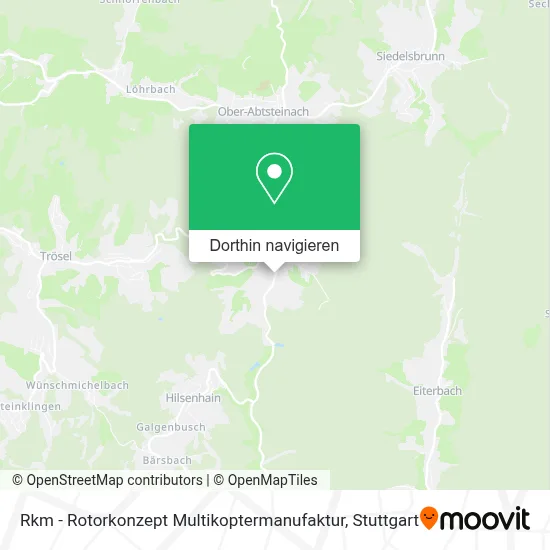 Rkm - Rotorkonzept Multikoptermanufaktur Karte
