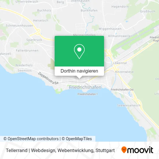 Tellerrand | Webdesign, Webentwicklung Karte