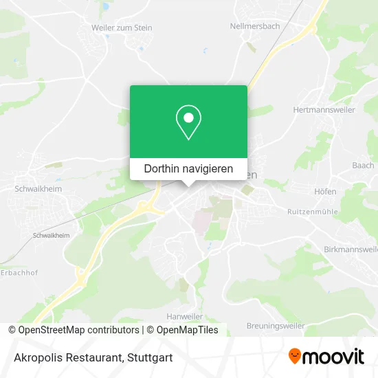 Akropolis Restaurant Karte