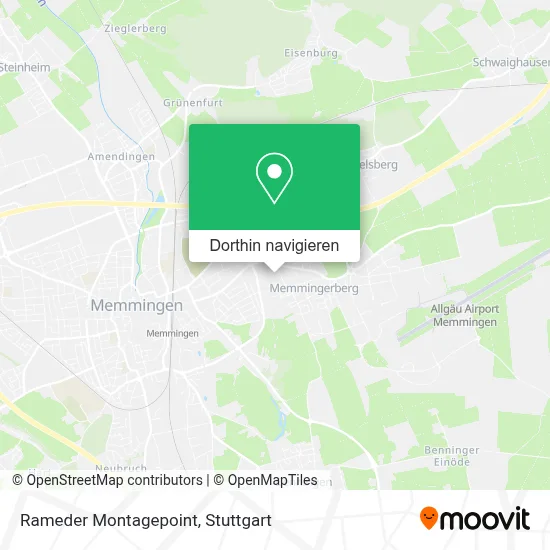Rameder Montagepoint Karte