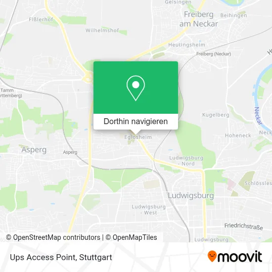 Ups Access Point Karte