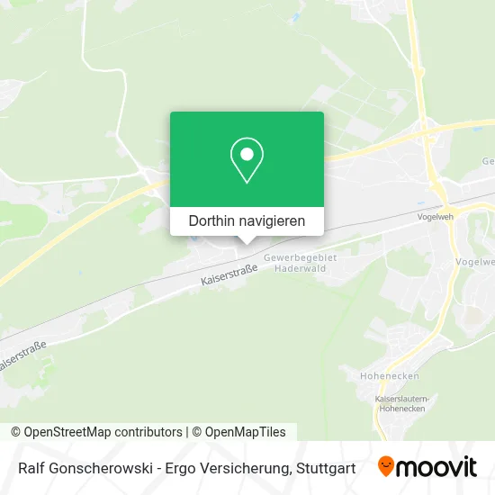 Ralf Gonscherowski - Ergo Versicherung Karte