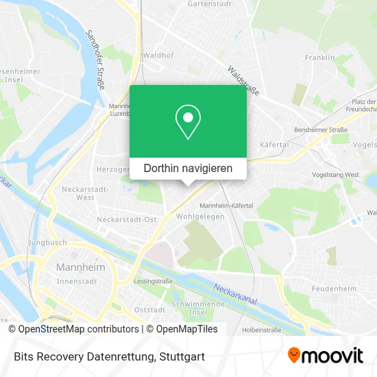 Bits Recovery Datenrettung Karte