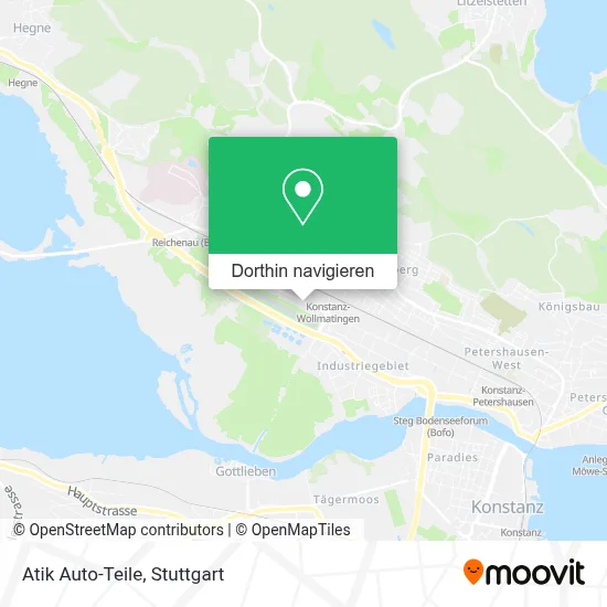 Atik Auto-Teile Karte