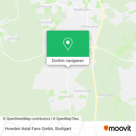 Howden Axial Fans Gmbh Karte