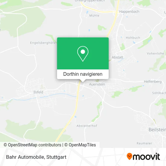Bahr Automobile Karte