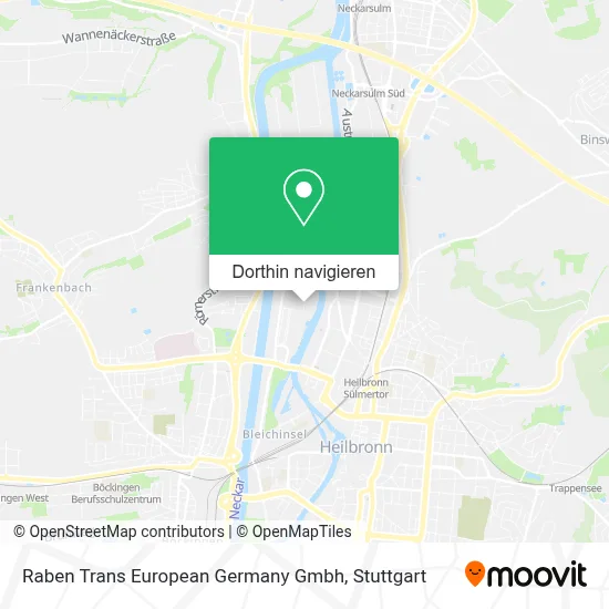 Raben Trans European Germany Gmbh Karte