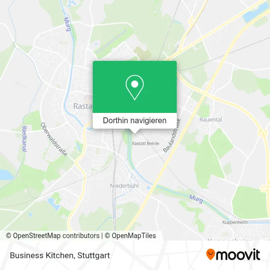 Business Kitchen Karte