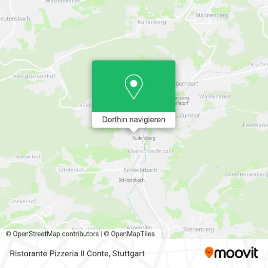 Ristorante Pizzeria Il Conte Karte