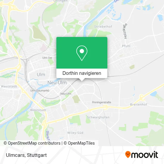 Ulmcars Karte