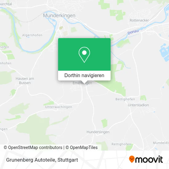 Grunenberg Autoteile Karte