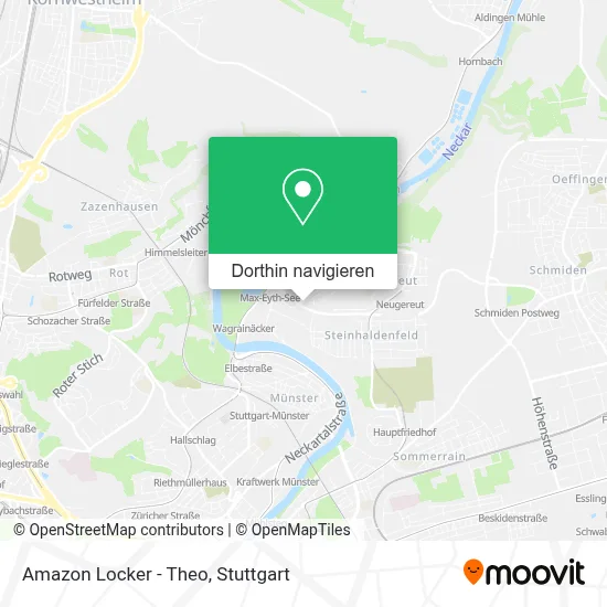 Amazon Locker - Theo Karte
