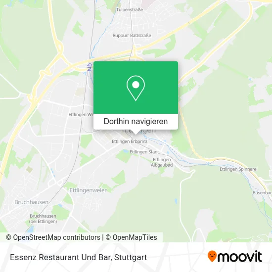Essenz Restaurant Und Bar Karte
