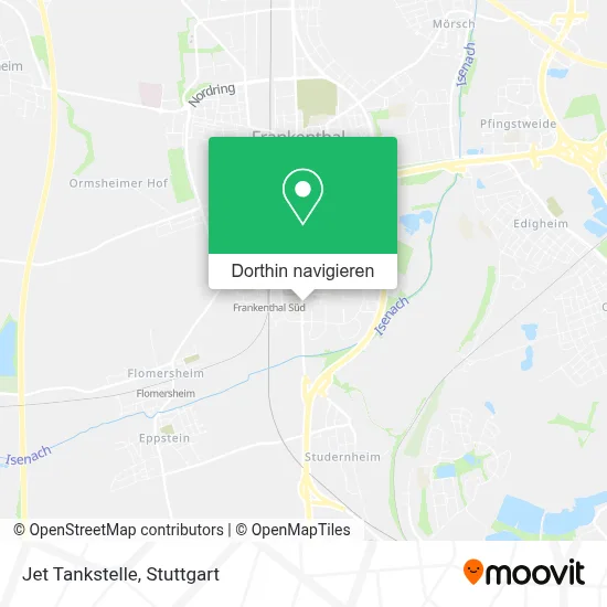 Jet Tankstelle Karte