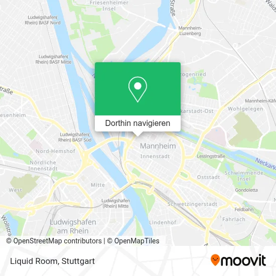 Liquid Room Karte