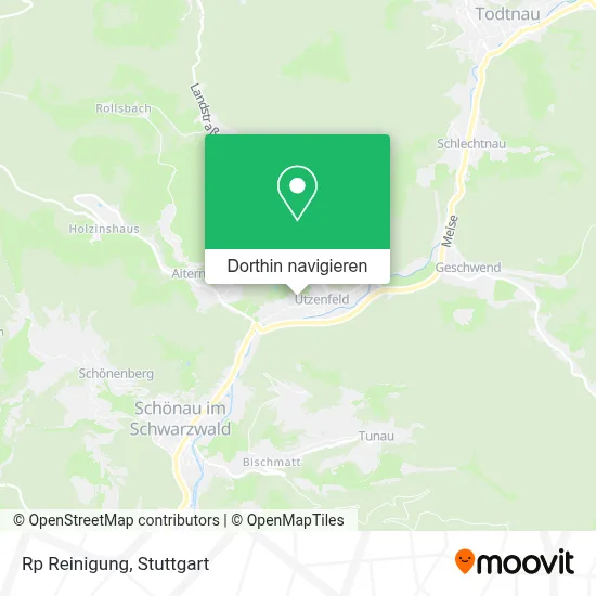 Rp Reinigung Karte