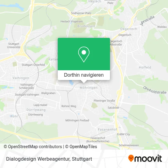 Dialogdesign Werbeagentur Karte