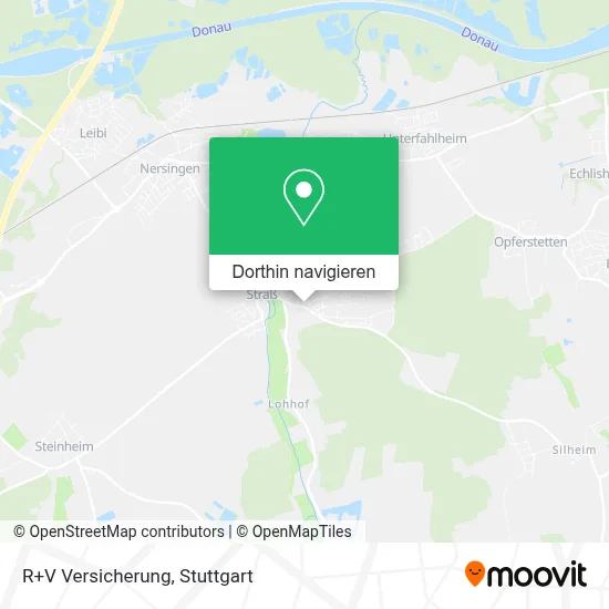 R+V Versicherung Karte