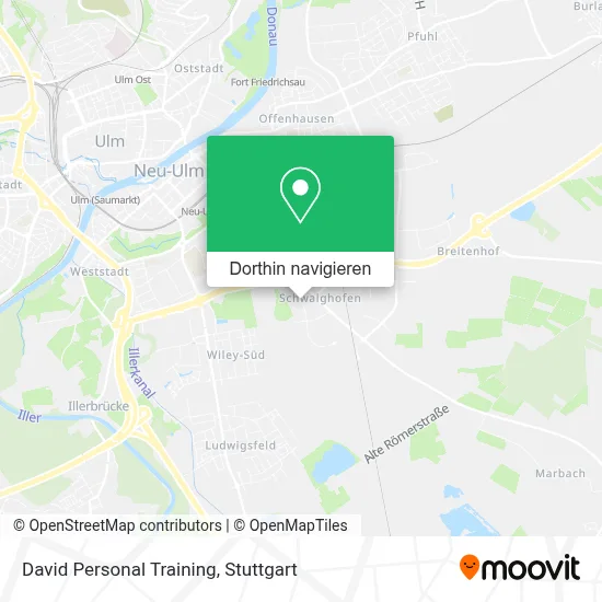 David Personal Training Karte