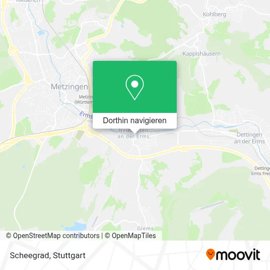 Scheegrad Karte