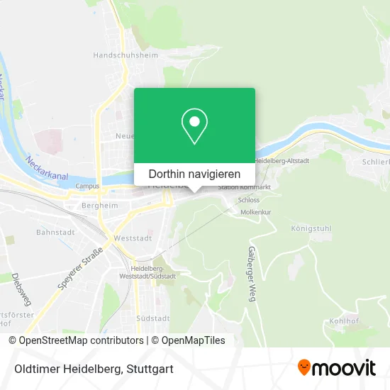 Oldtimer Heidelberg Karte