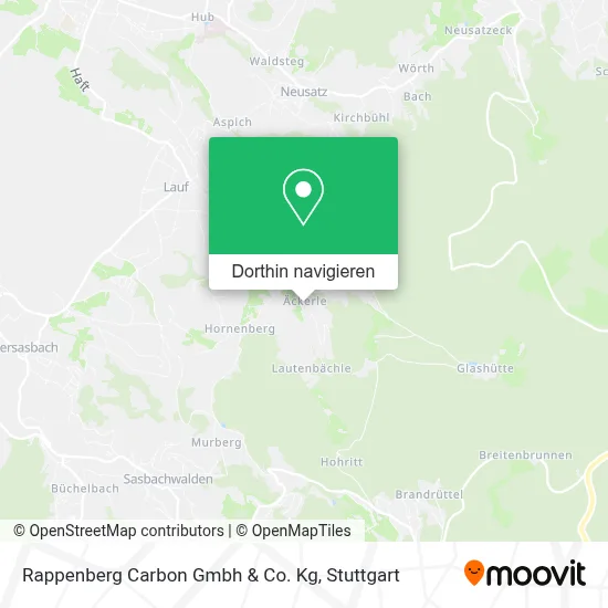 Rappenberg Carbon Gmbh & Co. Kg Karte