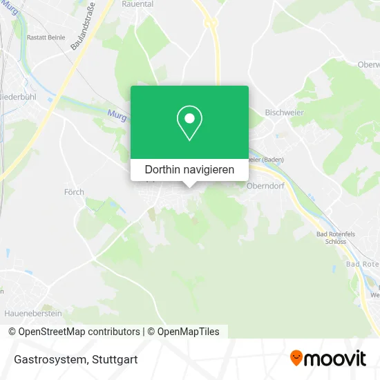 Gastrosystem Karte