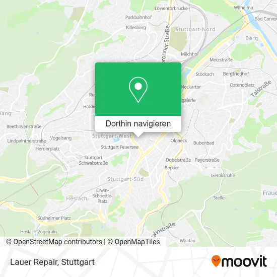 Lauer Repair Karte