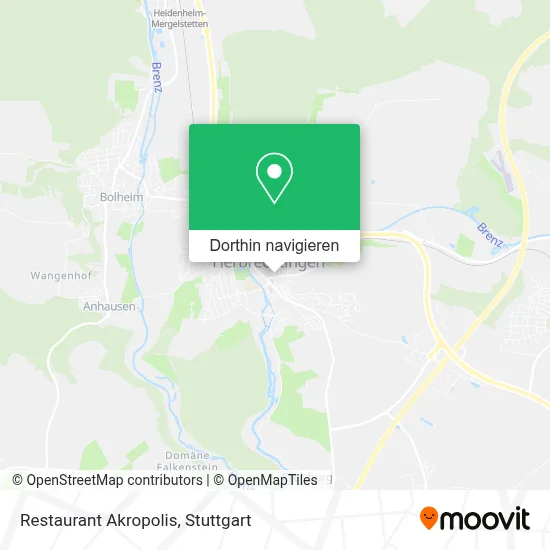 Restaurant Akropolis Karte